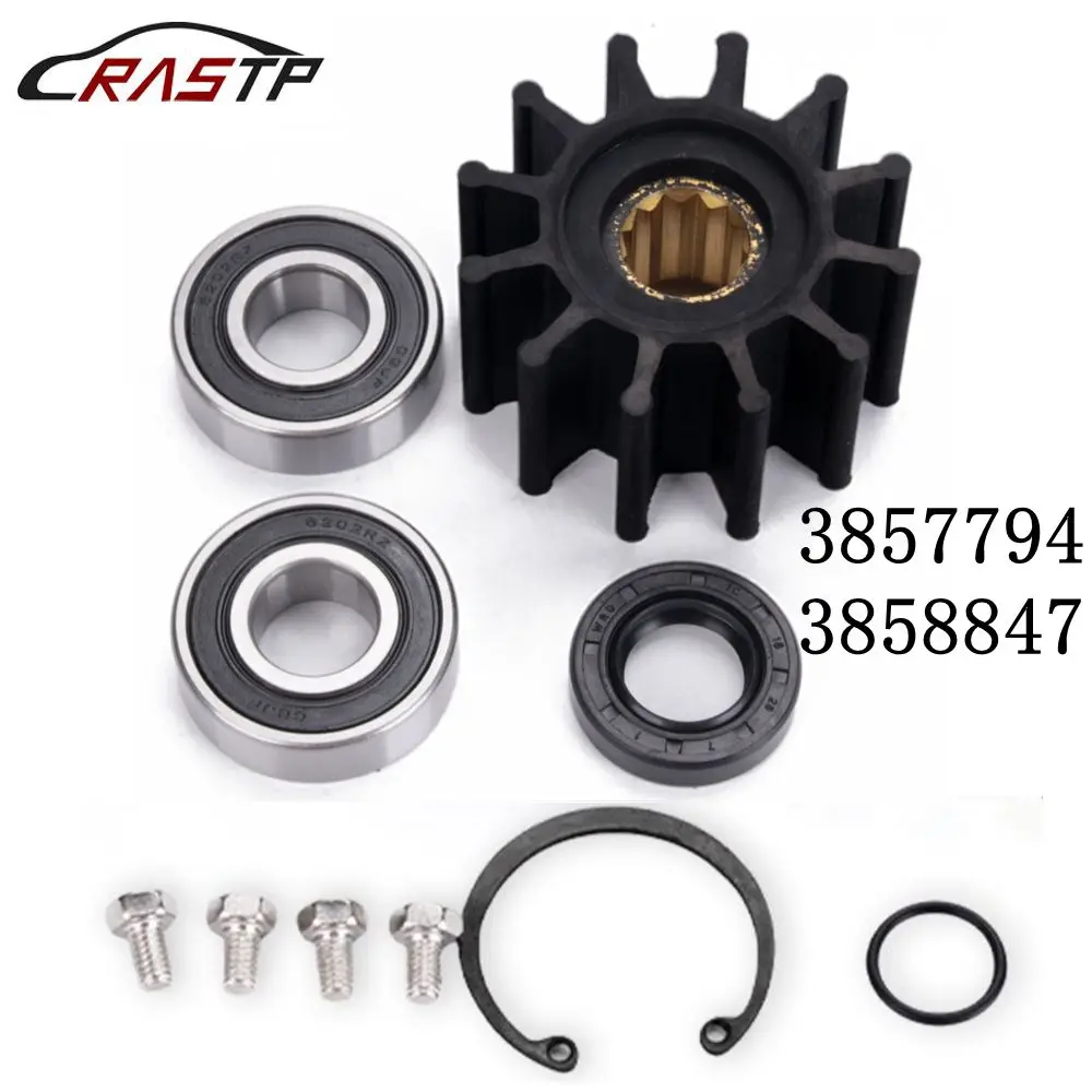 

RASTP-New Rebuild Service Kit 3857794 3858847 3851623 3851982 3855778 3851995 For Volvo Penta OMC Pumps TC057