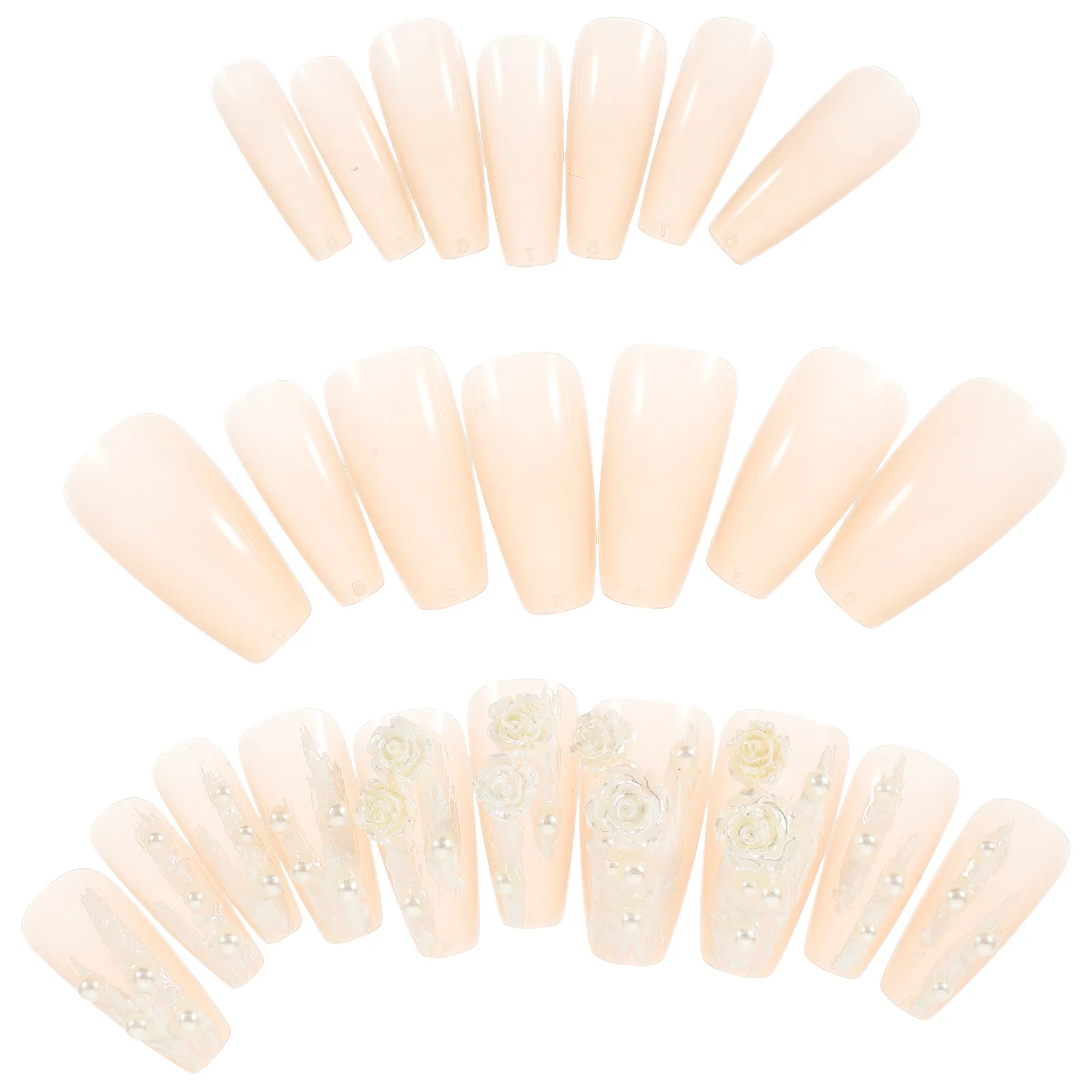 24 piezas de calcomanías para decoración de uñas nupcial, pegatinas para uñas postizas, diseño creativo para vacaciones, fiesta de cumpleaños, pegatinas para uñas para mujeres