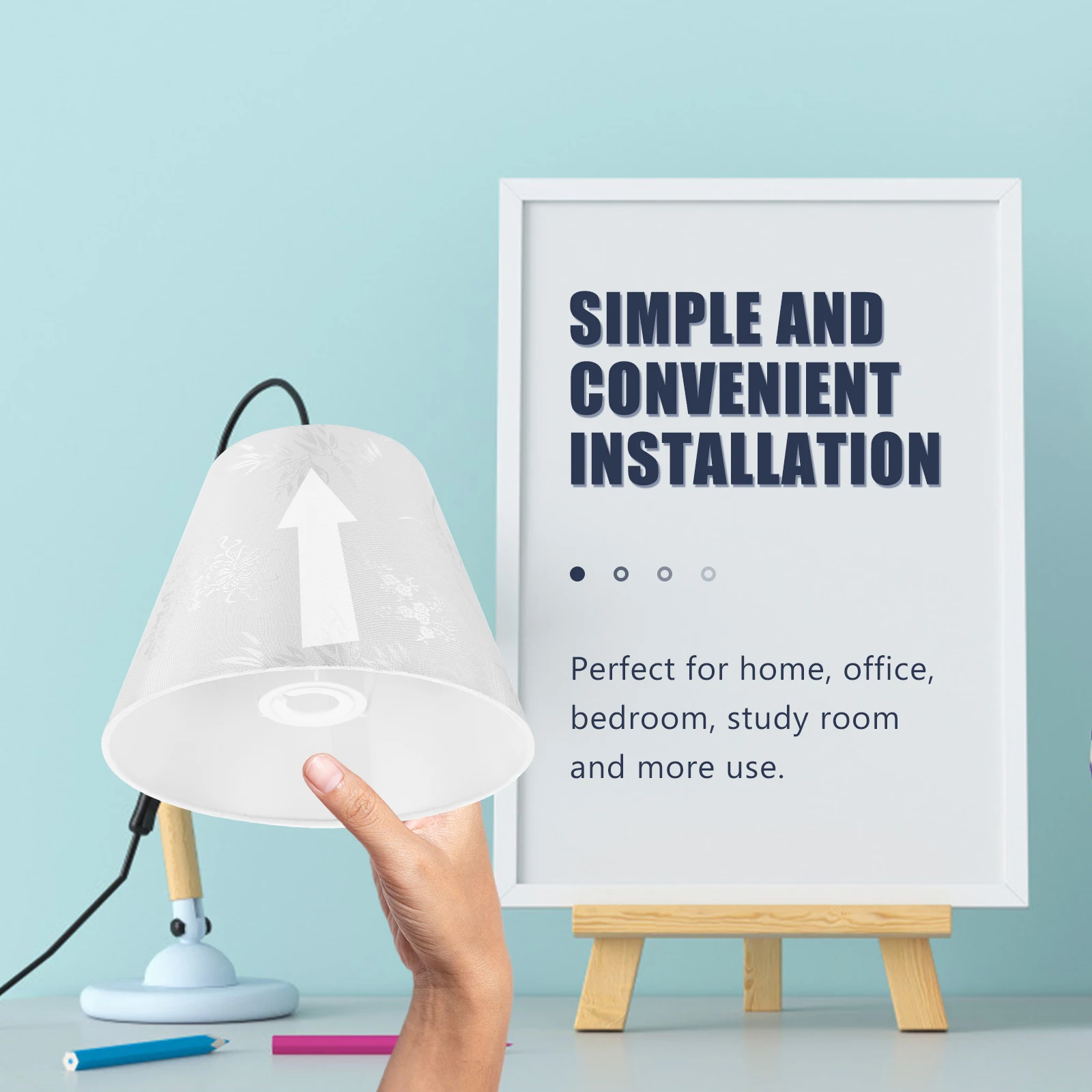 

Стильный абажур, железный каркас, тканевый дизайн, бытовой светильник, чехол для стола, напольные потолочные светильники, декоративные