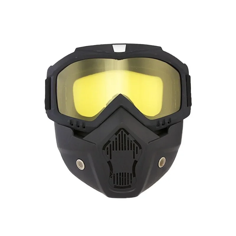 Ciclismo Equitazione Motocross Occhiali da sole Sci Snowboard Occhiali Maschera Occhiali Casco Tattico Antivento Occhiali da moto Maschere