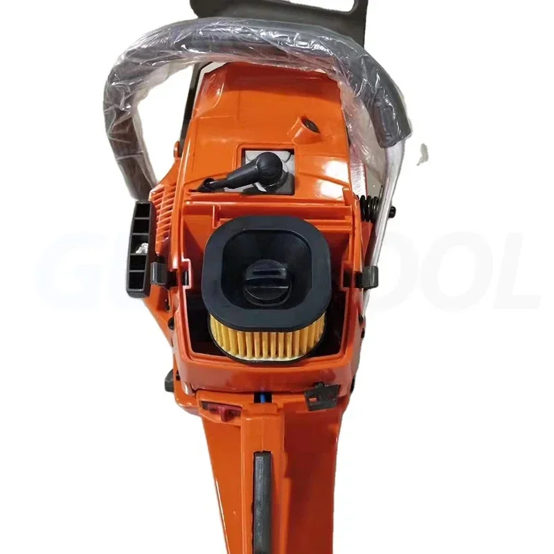 22″ Professional Tree Felling Gasoline Saw 4200W High Power Low Fuel Consumption Chainsaw Power Head for Garden Lawn