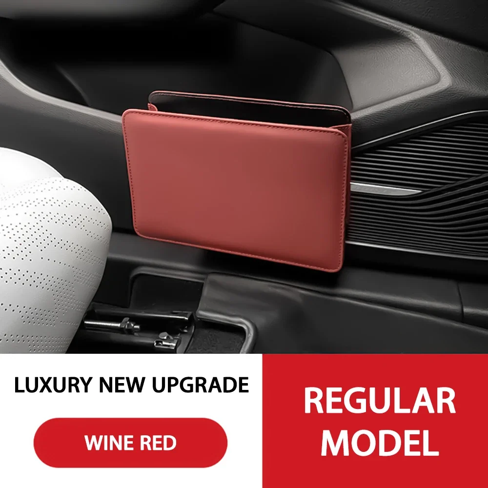 Car Trash Can Car Door Storage Box Foldable Seat Back Hanging Storage Bag Storage Box Car Interior Products view 6