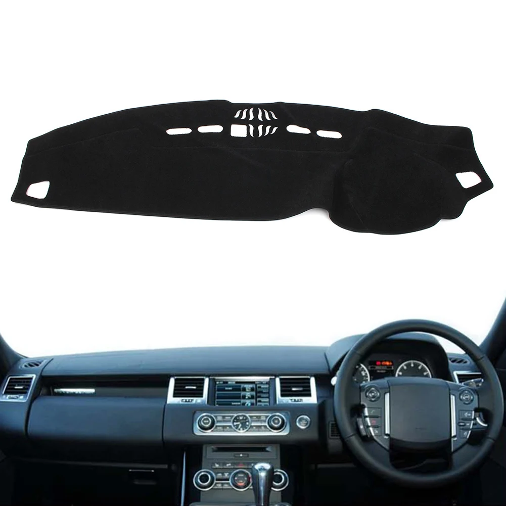 Car Dash Mat Dashboard Cover Dashmat for Land Rover LR3 LR4 Discovery 3 4 2005-2016 & For Range Rover Sport 2006-2009 RHD