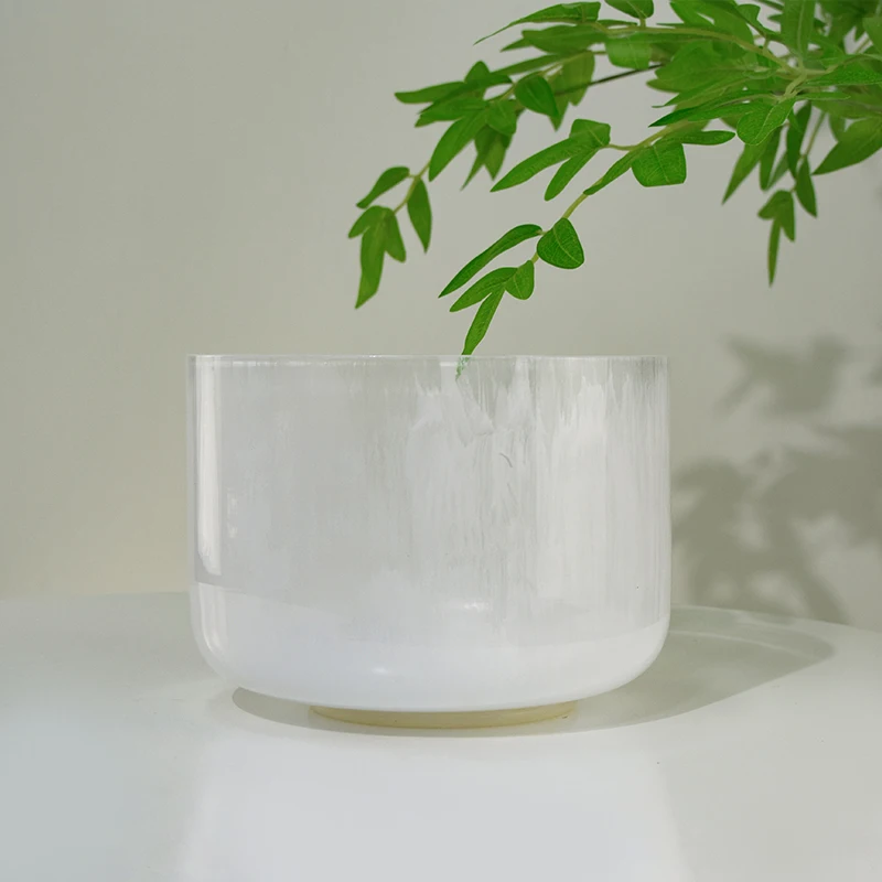 Clear Crystal Singing Bowl 432Hz Crystal Bowls Favor Sound Bowls Meditation Instrumentos Musicales Spiritual Products