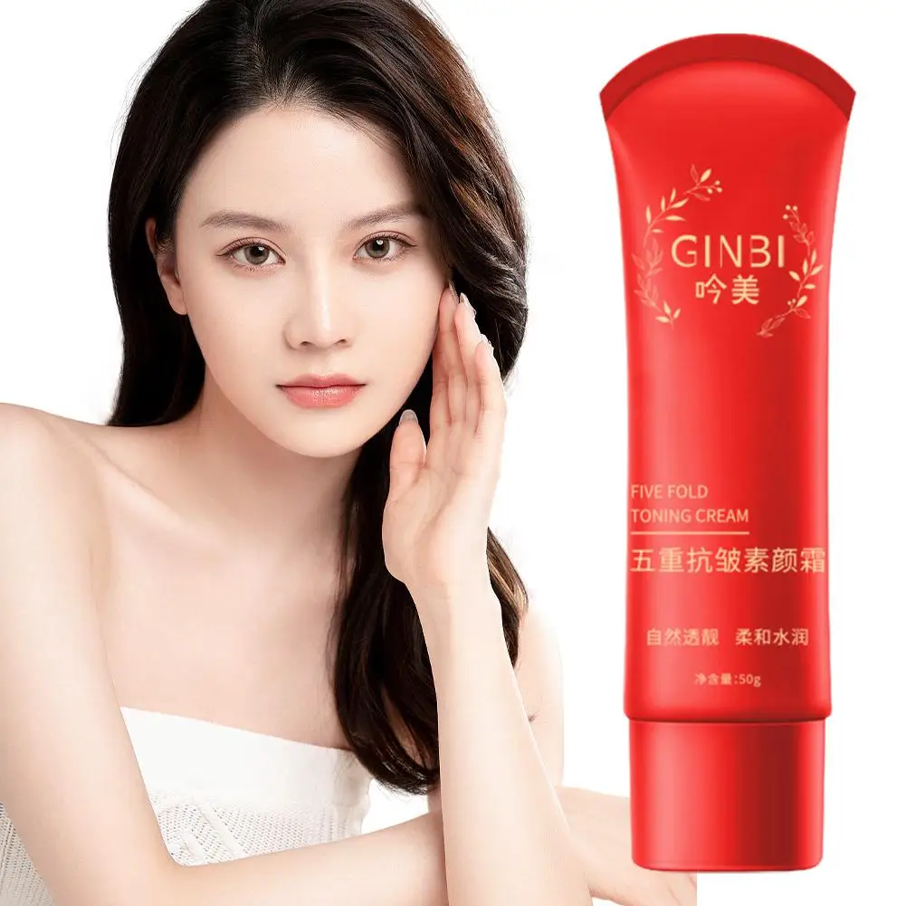 

Пятикратный BB-крем, крем против морщин, уменьшение лица Maquiagem, красота кожи, тональный крем, крем для здоровья, тонкое подтягивание W7Q6