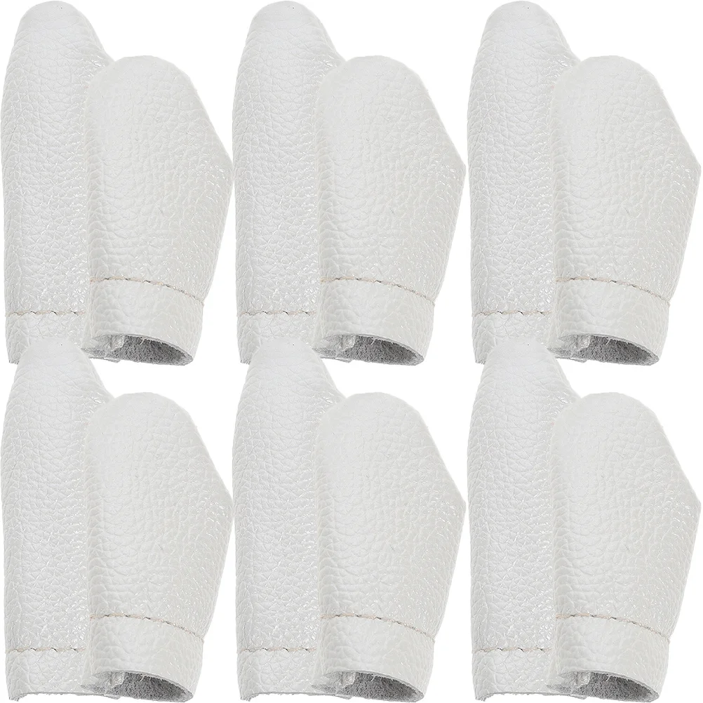 

1Set Thimble Finger Protector Comfortable Breathable Sewing Felting DIY Cross Stitch Needlework Finger Cover Durable