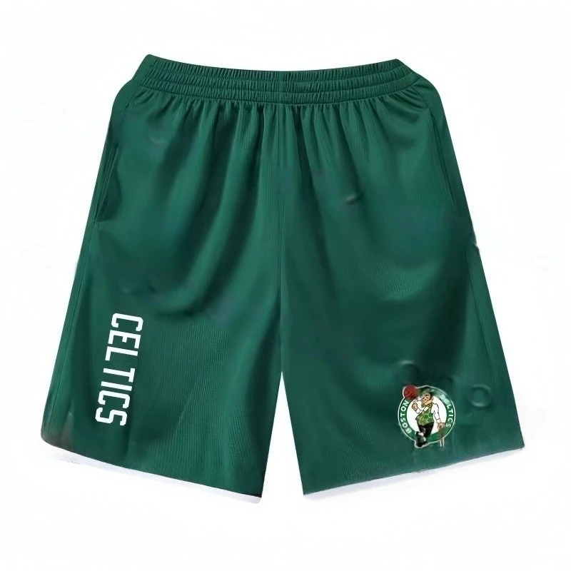 

2025 Sports No.0 Printed Basketball Shorts Tatum Celtics Series Youth Fast Drying Breathable Training Shorts MOTO