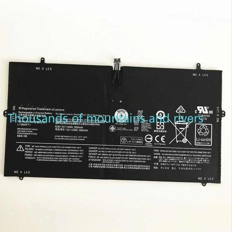 

L13M4P71 L14S4P71 Аккумулятор для Lenovo Yoga 3 Pro 1370 серии Pro-1370-80HE Pro-5Y71 Pro-I5Y51 Pro-I5Y70 Pro-I5Y71 44 Втч