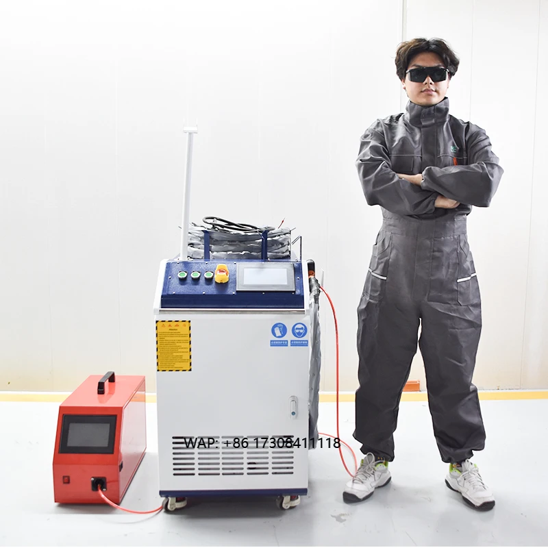 17 years manufacturing experience CE 2000w Metal Fiber Welding Machine for Stainless Steel Carbon Steel Aluminum