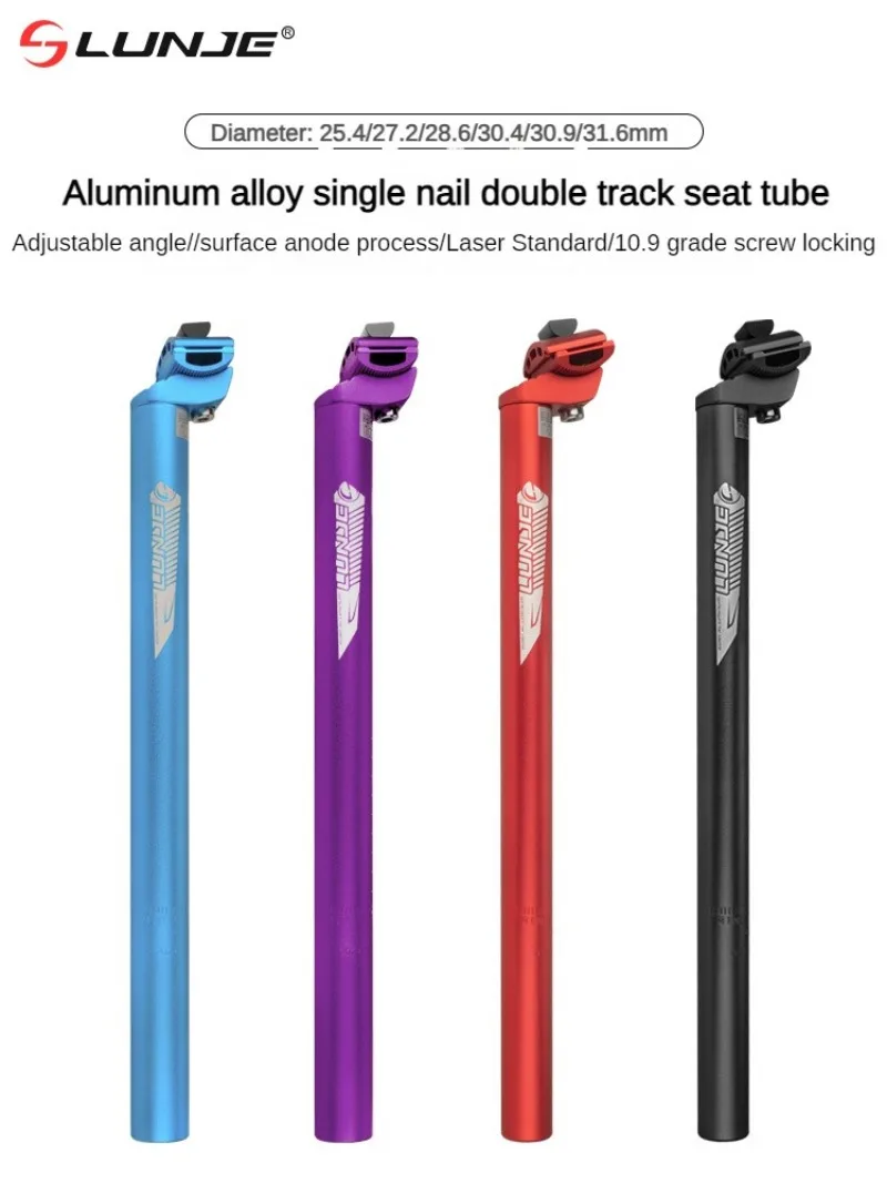 Bicycle Seatpost 27.2 28.6 30.4 30.9 31.6mm Aluminum Alloy MTB Bike Seatpost Bike Seat Tube Road Bicycle seatpost Accessories