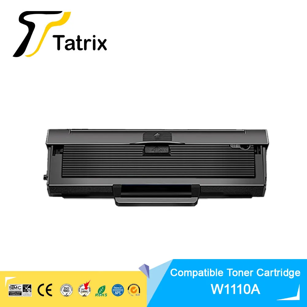 Tatrix 110A W1110A Compatible Laser Black Toner Cartridge for HP Laser 108a/108w/MFP 136a/136w/136nw/138pn/138pnw/138p Printer