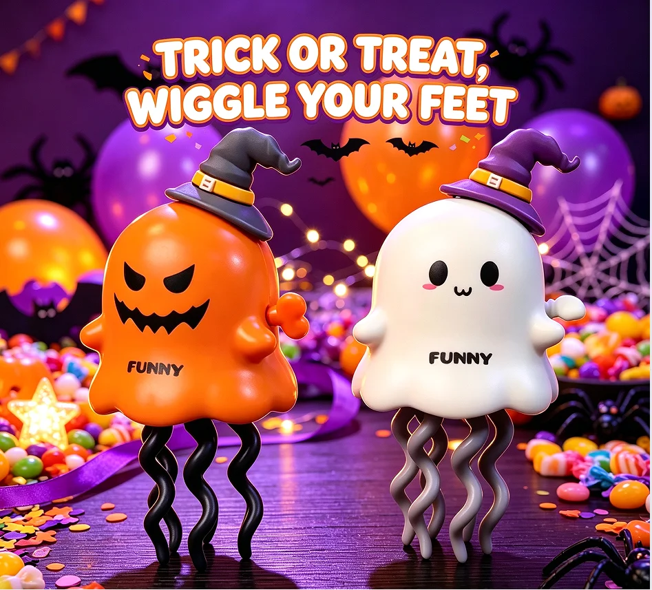 Halloween Wind Up Octopus  Dancing Twisting Wiggly Clockwork Octopus Fidget Stress Relief Toy Party Decor Trick Or Treat