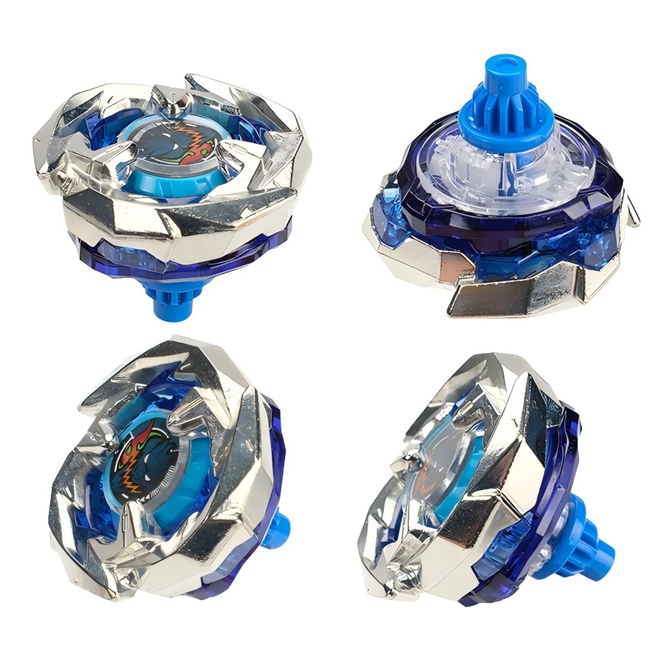 Beyx Gyro X Toy BX Series Single Emitter Children's Battle Toy with Rotating Metal Gyroscope and Transmitter