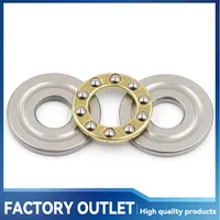 Mini rodamiento de bolas de empuje Axial plano 3 en 1, F2-6M, F3-8M, F4-10M, F5-10M, F6-12M, F7-17M, F8-16M, F10-18M