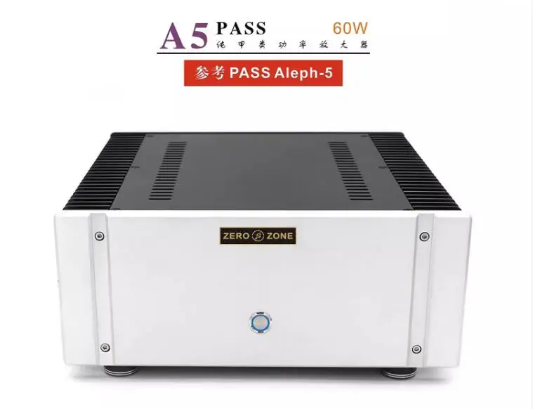 

Reference PASS Aleph-5 60W * 2 RCA or XLR HI-END PASS A5 Mono Pure Class A Power Amplifier