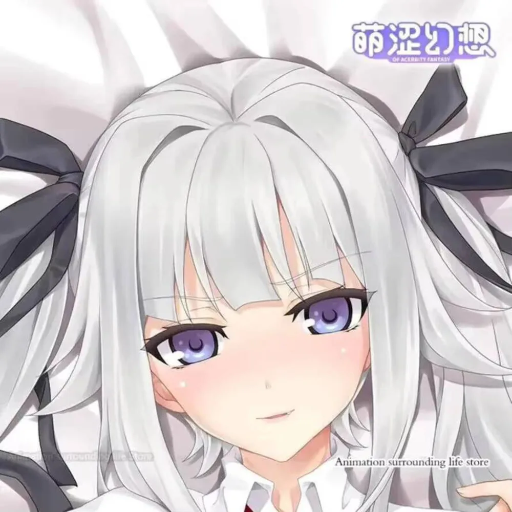 

Beautiful Girl Vanity Mirror Otaku Dakimakura Hugging Body Pillow Case Kagarino Kirie Anime Pillow Cushion Cover Cosplay Birthd