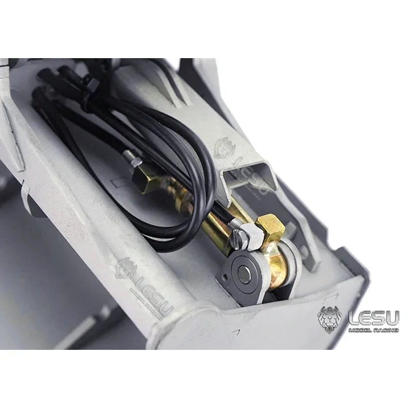 LESU RC 1/14 Metall-Kippmulde für Hydraulikbagger Lader Muldenkipper für SCANIA MAN VOLVO Anhänger Kipper DIY-Teile – Detail 9