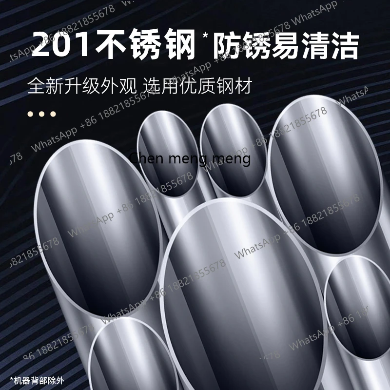 ثلاجة بأربعة أبواب، ثلاجة تجارية، فريزر مطبخ، درجة حرارة مزدوجة، باب مفتوح، سعة كبيرة #5