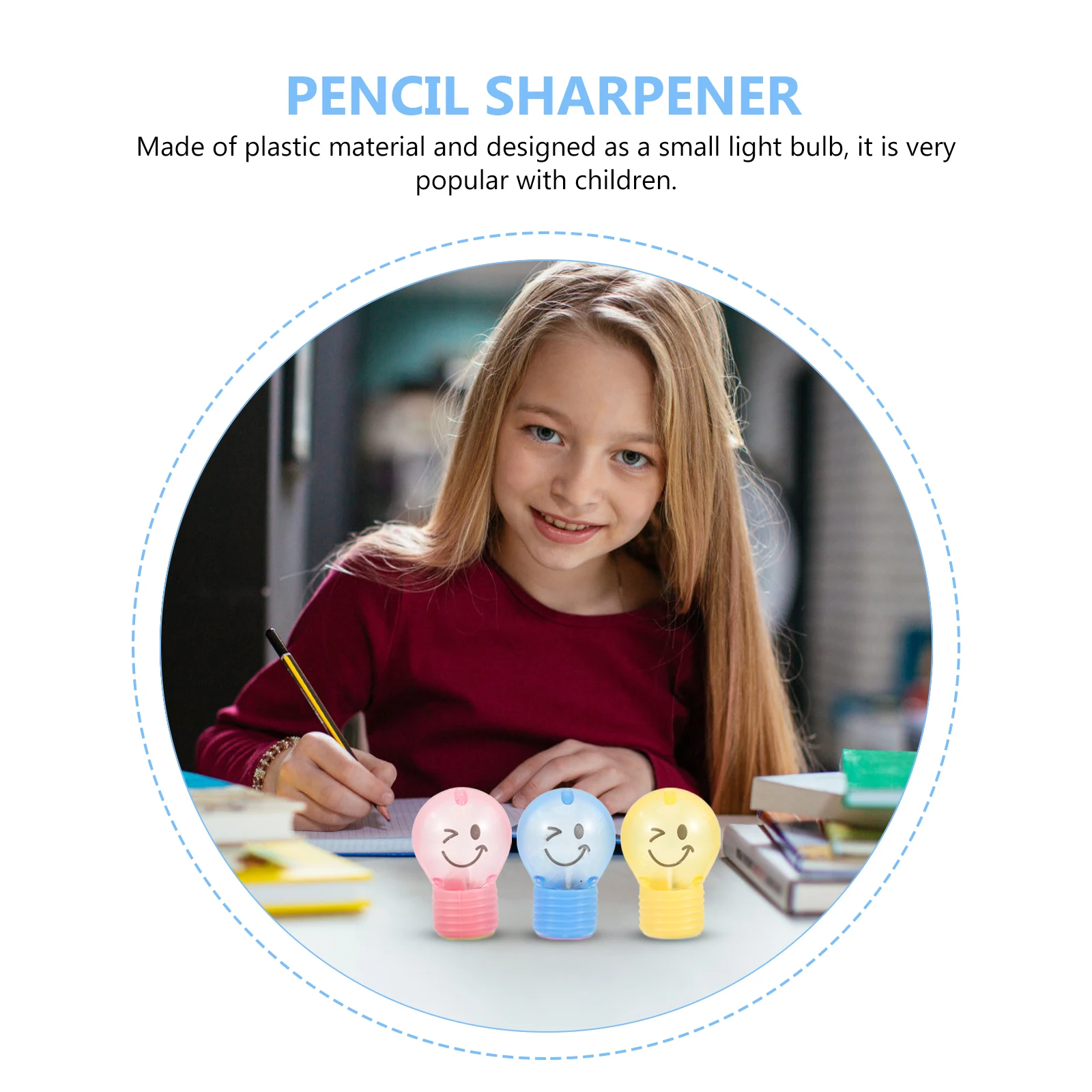 

10 PCS Pencil Sharpener Sharpeners Hand for Pencils Portable Cartoon Jumbo School Kawaii