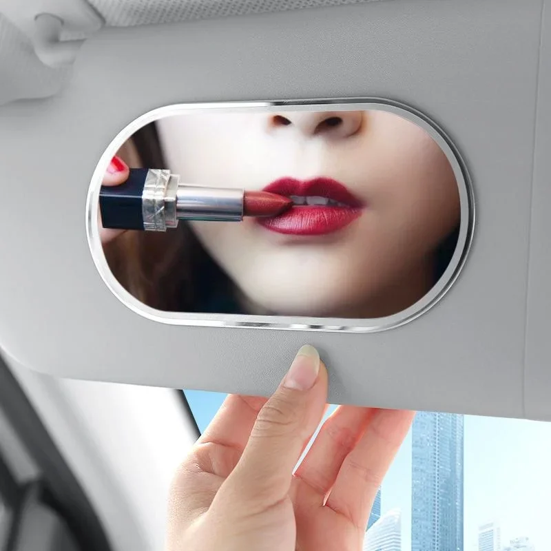 Car Visor Makeup Mirror General Automotive Interior Accessories Passenger Visor Thin extra makeup mirror