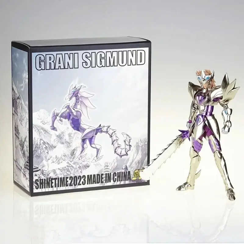 

In Stock ST Myth Cloth EXM Siegfried (Gray God Horse) with Grani-Asgardian God Warrior Action Figure Collectible