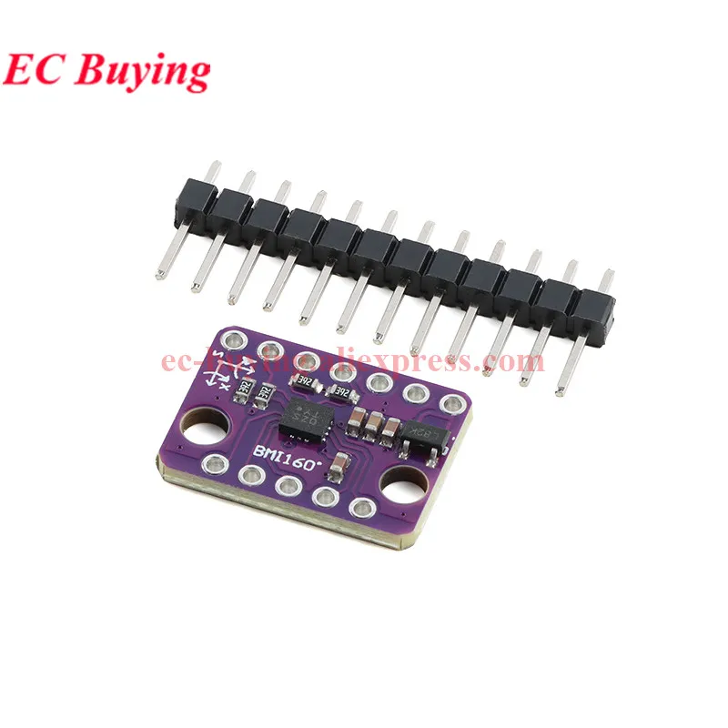 10 szt./1 szt. BMI160 GY-BMI160 6DOF 6-osiowy Żyroskop Czujnik Grawitacyjny Akcelerometru Moduł IIC I2C SPI Protokół Komunikacji 3-5V — zdjęcie produktu 3