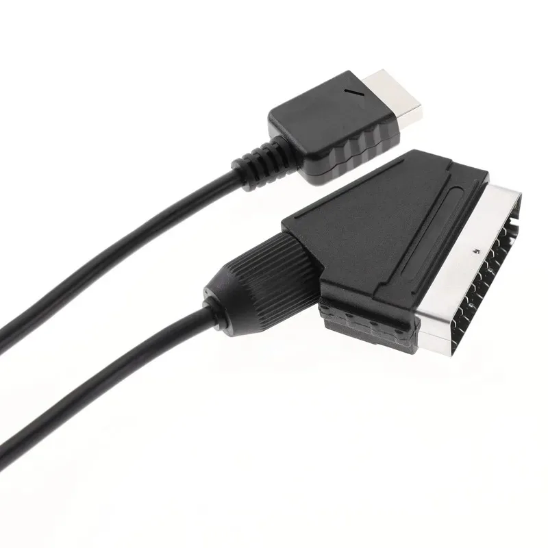 1.8M RGB Scart Cable for PS1 PS2 PS3 TV AV Lead Replacement Connection Game Cord Wire for PAL/NTSC Console view 6