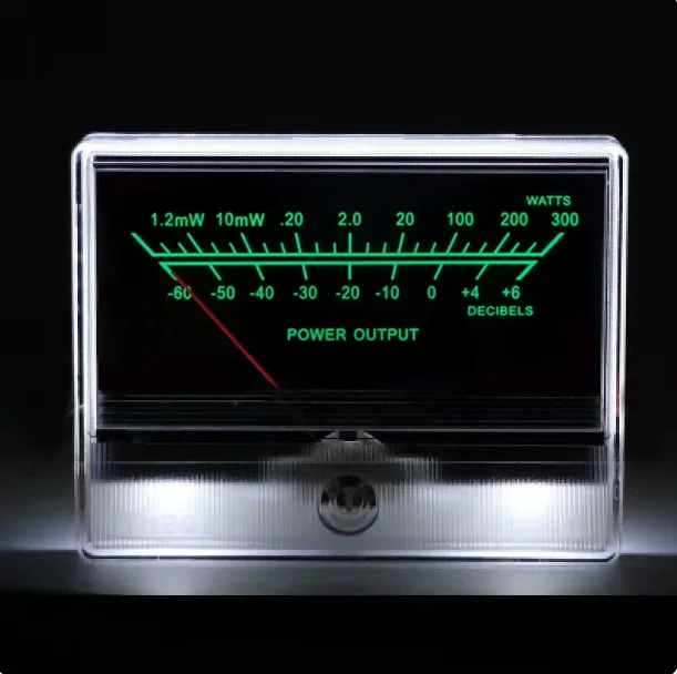 High precision VU level meter sound pressure amplifier DB bile machine audio meter TN-90 with backlight