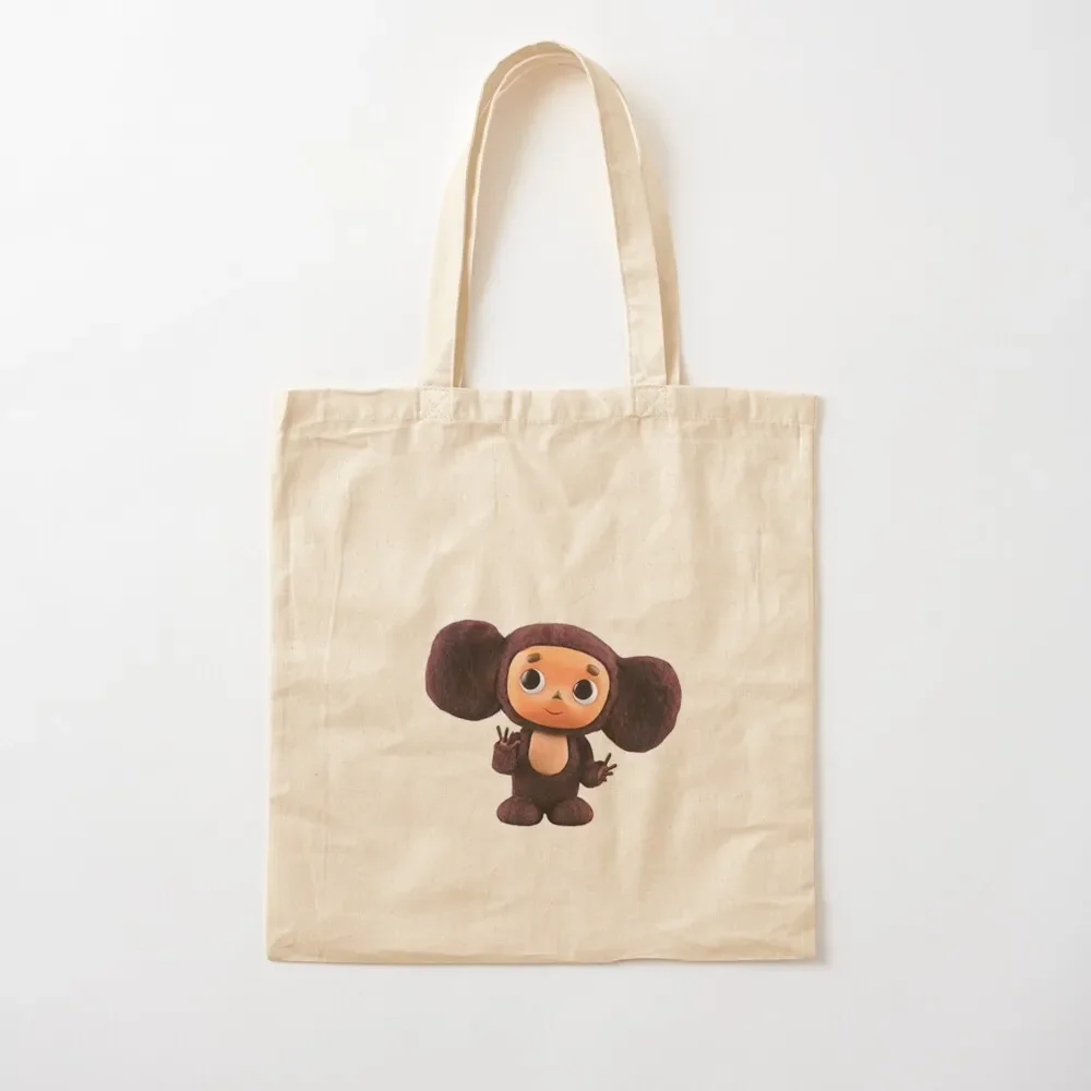 

Cheburashka 1 Tote Bag ecological bags Woman shopper bag shopping bag logo