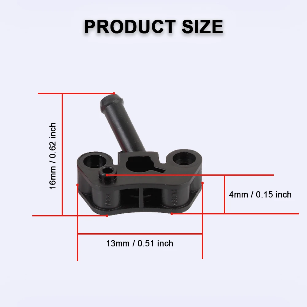 Motorcycle Fuel Tank Cap Base Interface Adapter Exhaust Gas Connector Accessories For Ducati Multistrada V2 950 1200 Diavel 1260