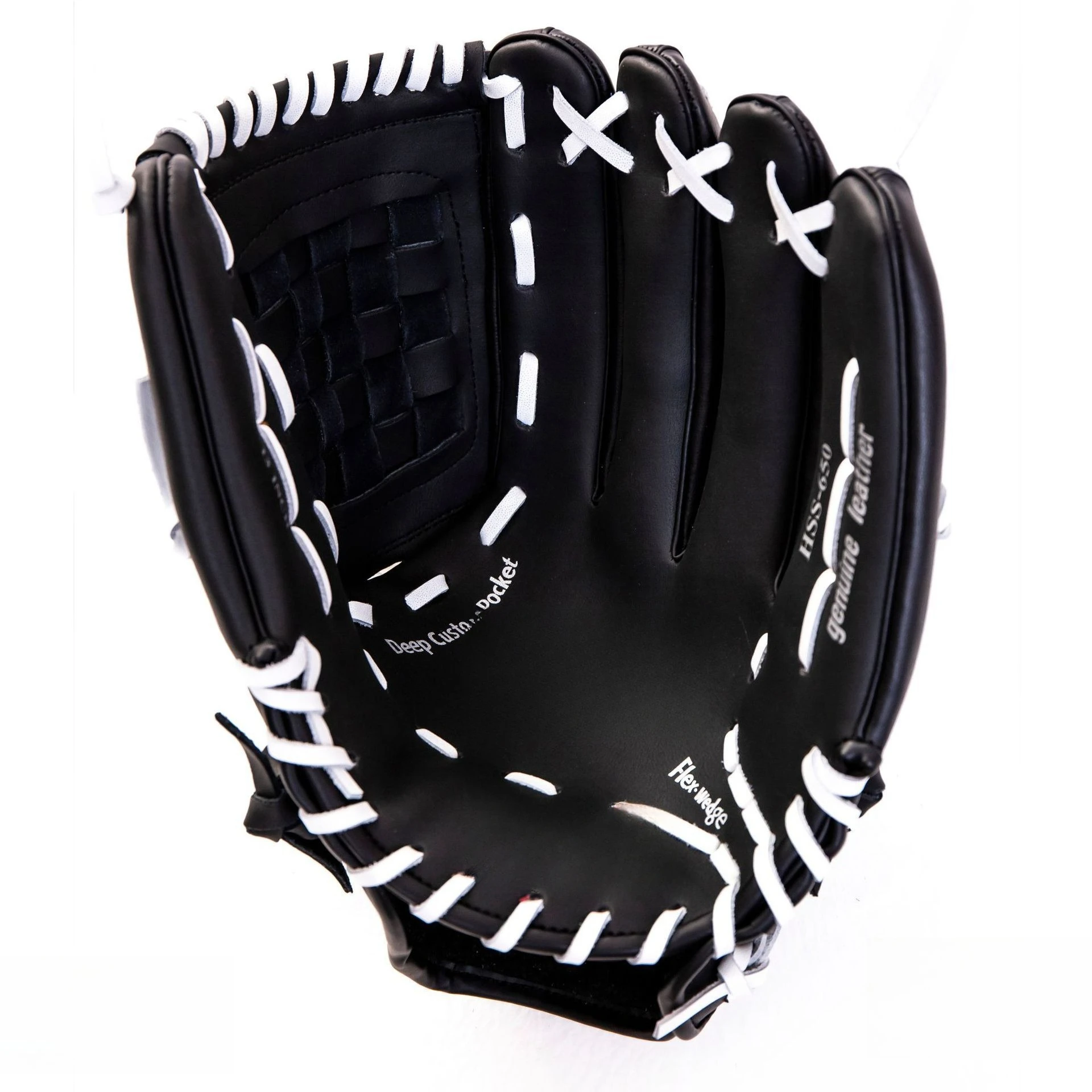 13-inch semi-koeienhuid PU-materiaal voor volwassenen en kinderen, oefenhonkbalhandschoenen voor gebruik buitenshuis