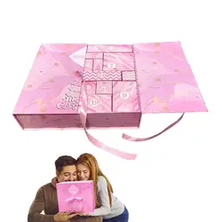 Empty Advent Calendar Christmas gift candy Empty Boxes 24 Days Countdown To Christmas Fillable Empty Cardboard Number Gift Box