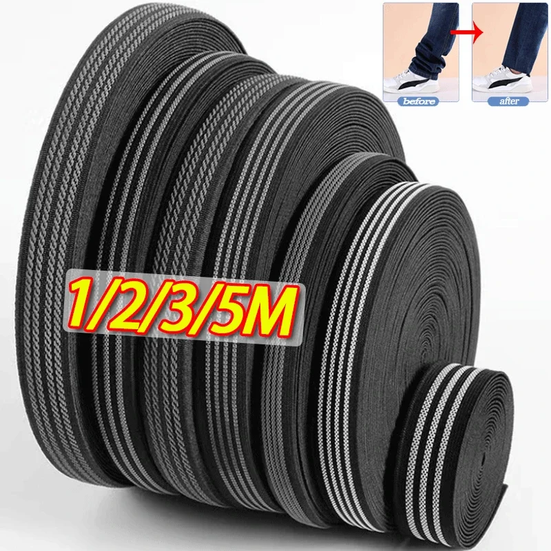 1/5M Self-Adhesive Pant Paste Tape for Pants Edge Shorten Trousers Patch Clothing Iron-on Hem Fabric Tape DIY Sewing Supplies