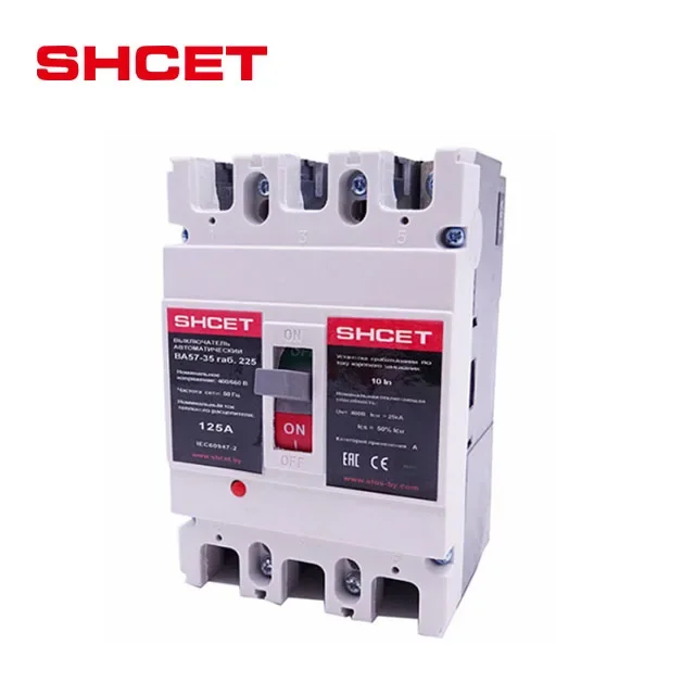 New MCCB molded case circuit breaker 3p 4p AC 40A 100a 150 amp 250amp 300A 400 500a 630amp 800a 1000a 1200A 800v 1000v odm