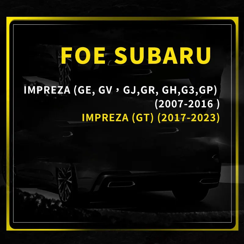 2pcs Car LED Reverse Backup Lights Blubs No Error For Subaru Impreza GE GV GJ GR GH G3 GP GT 2007 2008 2017 2018 2020 2021 2022