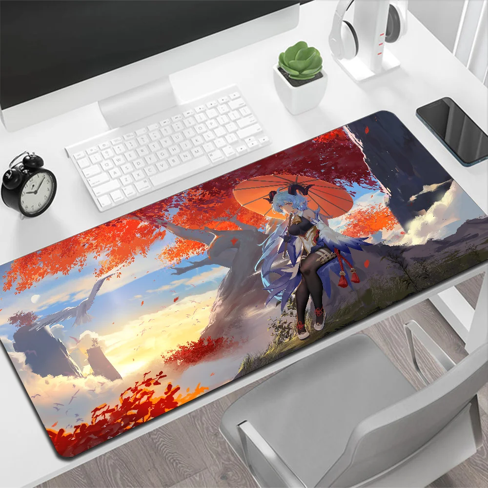 Tapis de souris Genshin Impact Landscape, grand tapis de souris, PC Gamer, ordinateur, polymères, grand, média, clavier, bureau