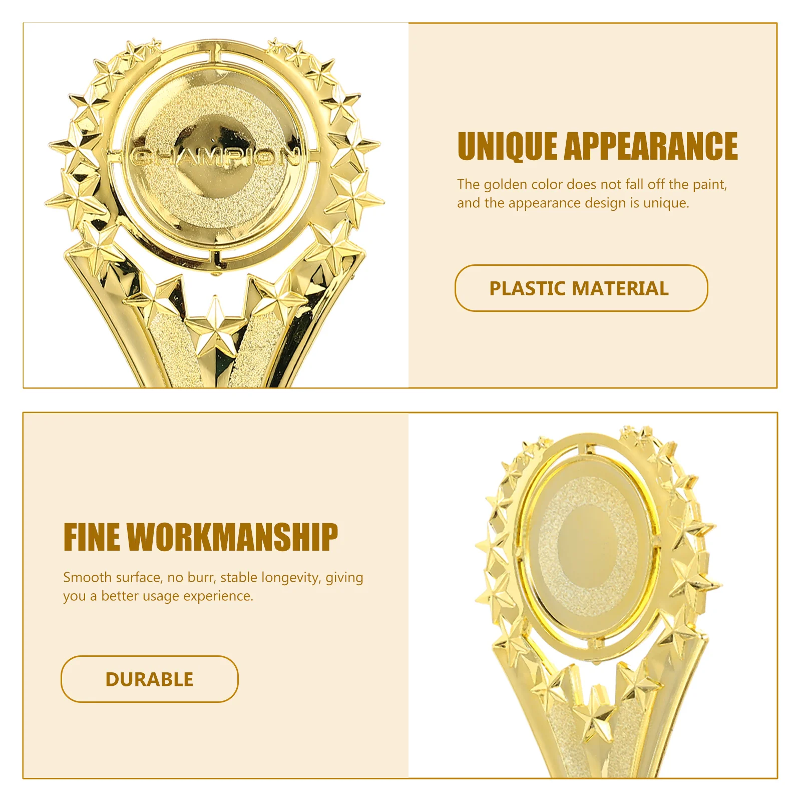 

1pc Award Trophy for Kids Dance Competition Kindergarten Graduation Plastic Party Favors Universal Children Memorabilia