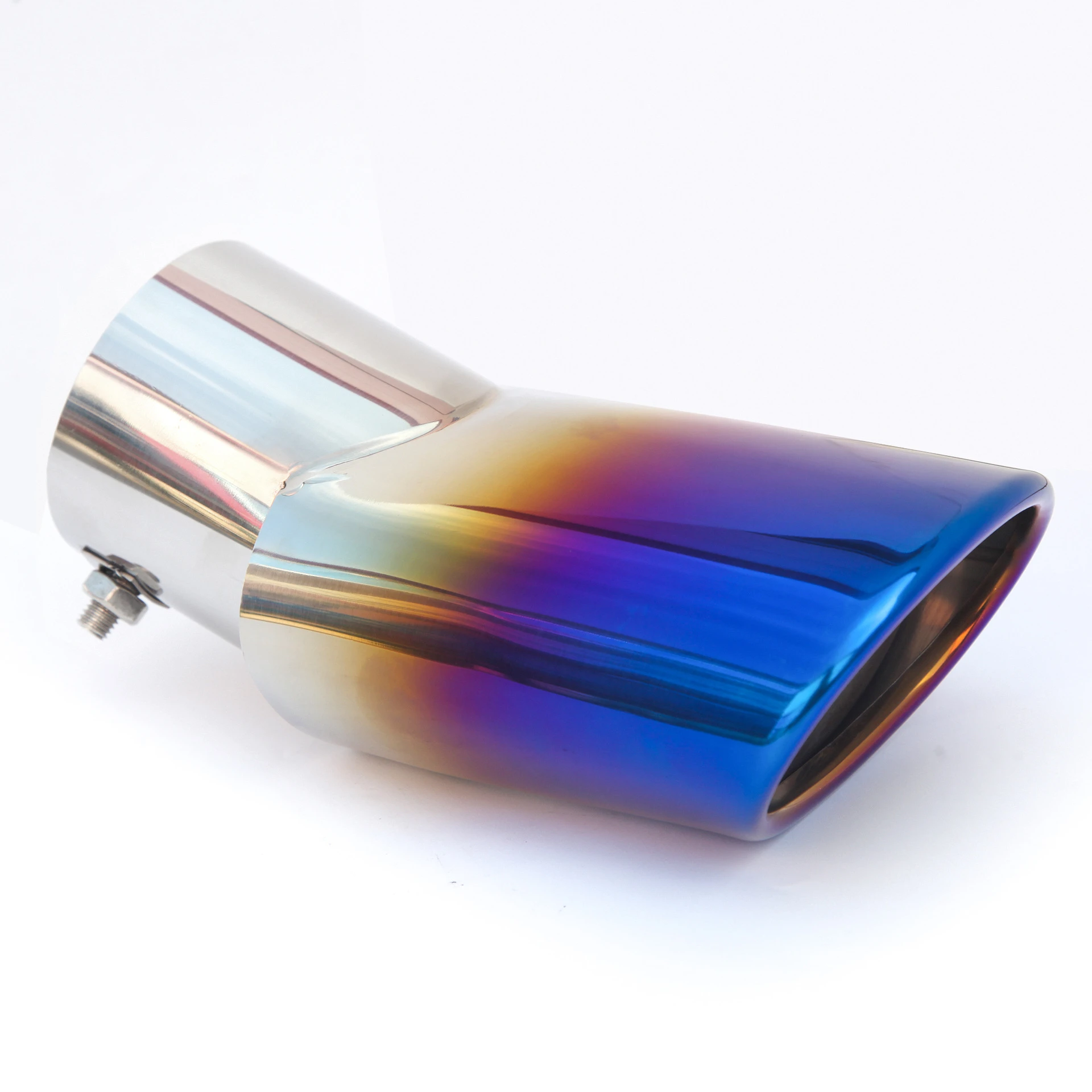 

Highlander/ix35/Range Rover/CRV special baked blue tail throat muffler tail hood exhaust elbow