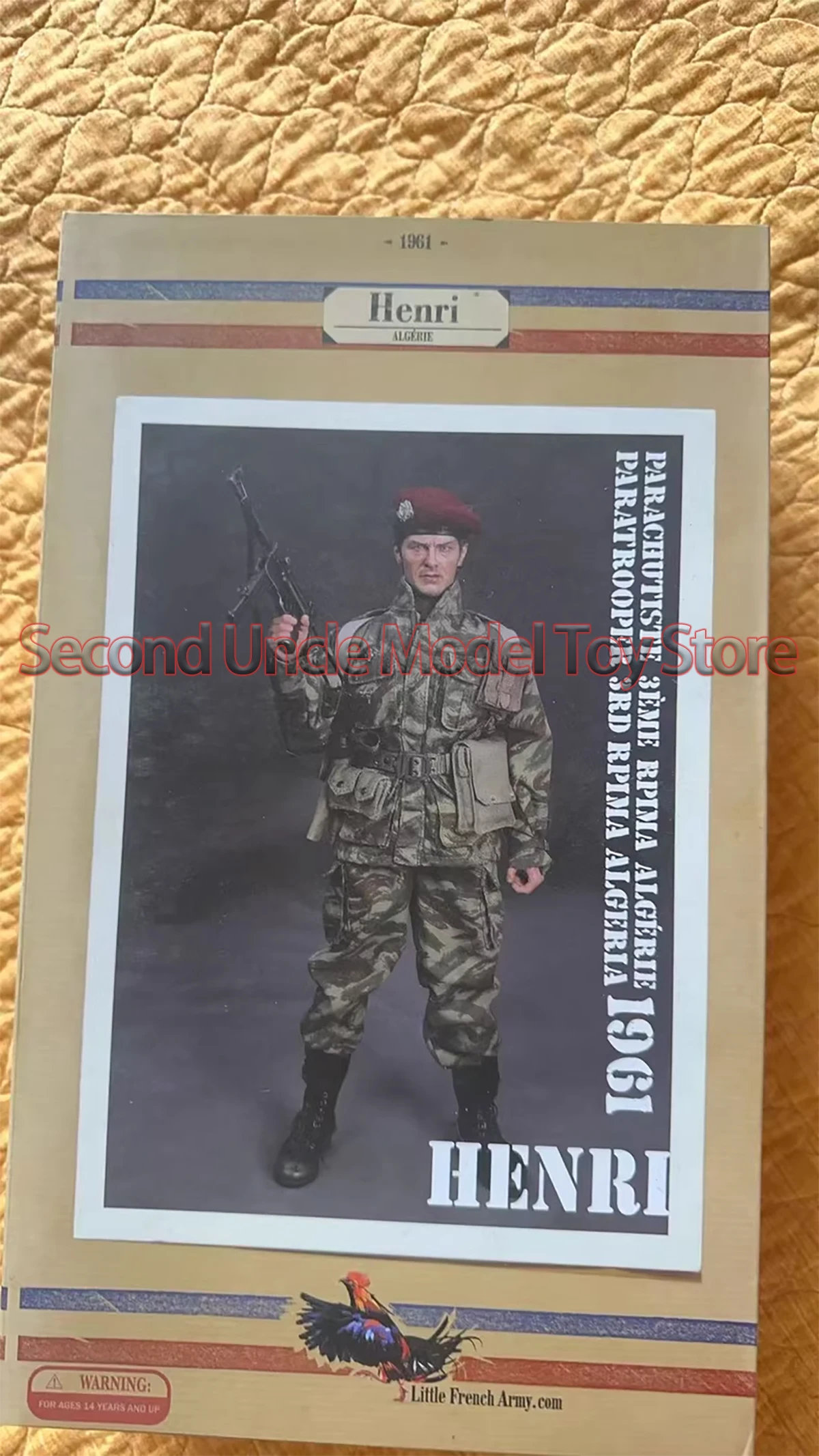 

DID 80075 B 1/6 French Airborne Troops 12'' Male Soldier Military Action Figure Full Set Collectible Model Toys Gift