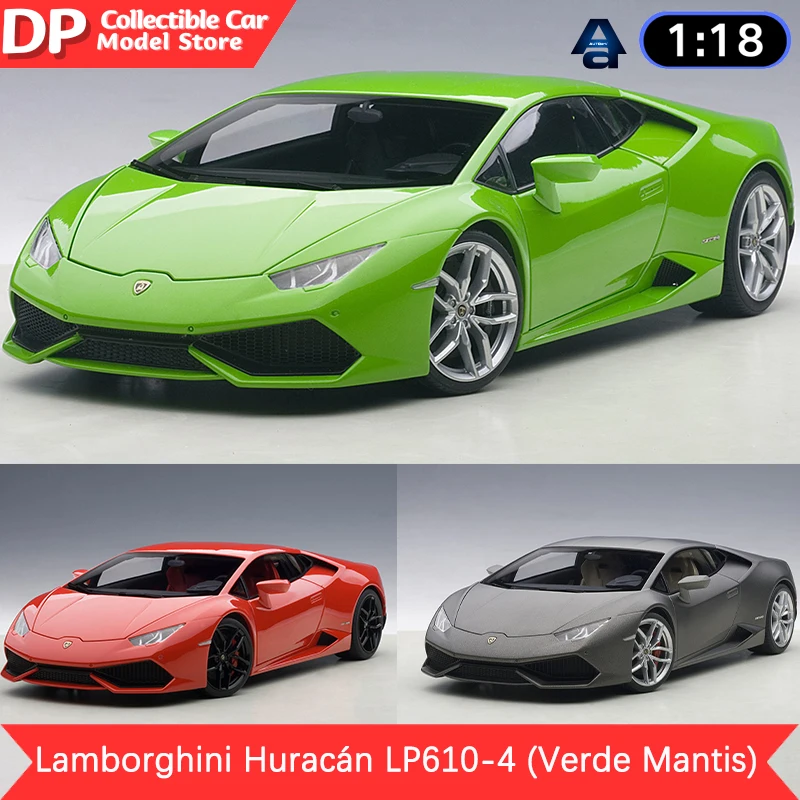 

AUTOart 1/18 Scale LAMBORGHINI HURACAN LP610-4 Alloy Diecast Car Model Collectible (Pearl Green/ Red Metallic/ Matte Grey etc)