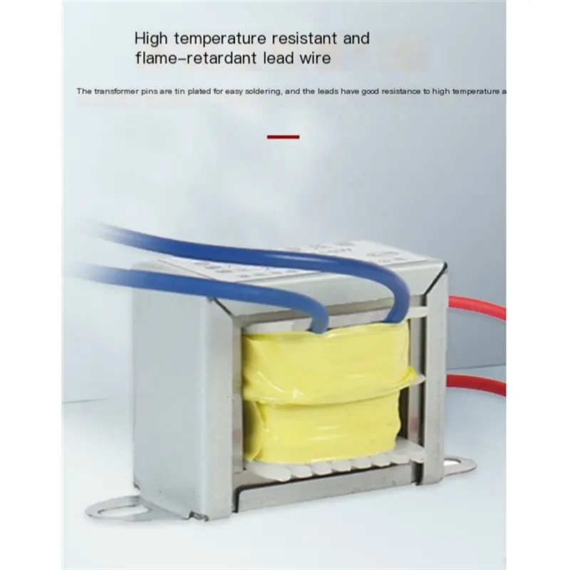 AS95 Power Transformer 10W 220V to 24V Single Output AC Step Down Isolation Core Copper