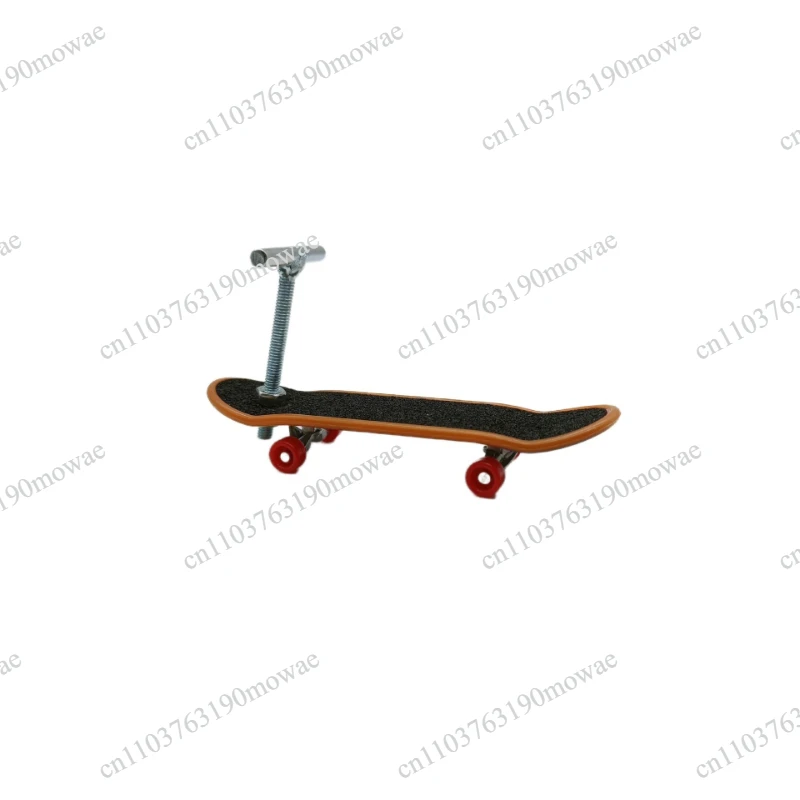 Parrot intellectual toy training props Parrot scooter upgraded alloy bracket professional finger skateboard