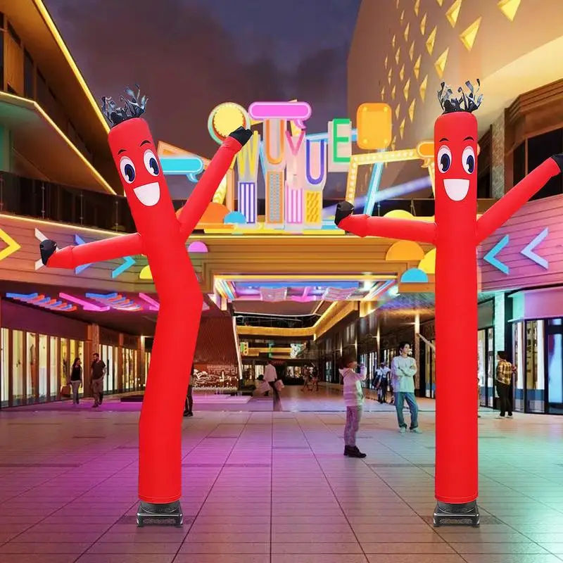 Inflatable Tube Man 20ft Inflatable Dancing Man with Blower Dynamic Air Dancing Puppet for Outdoor Advertising Wind Flying