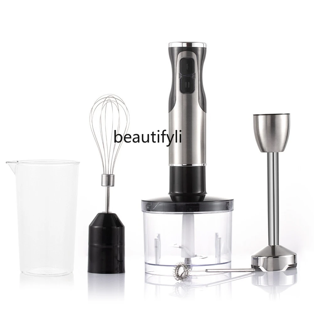 

Portable household food mixer Handheld electric stainless steel cooking stick mixing