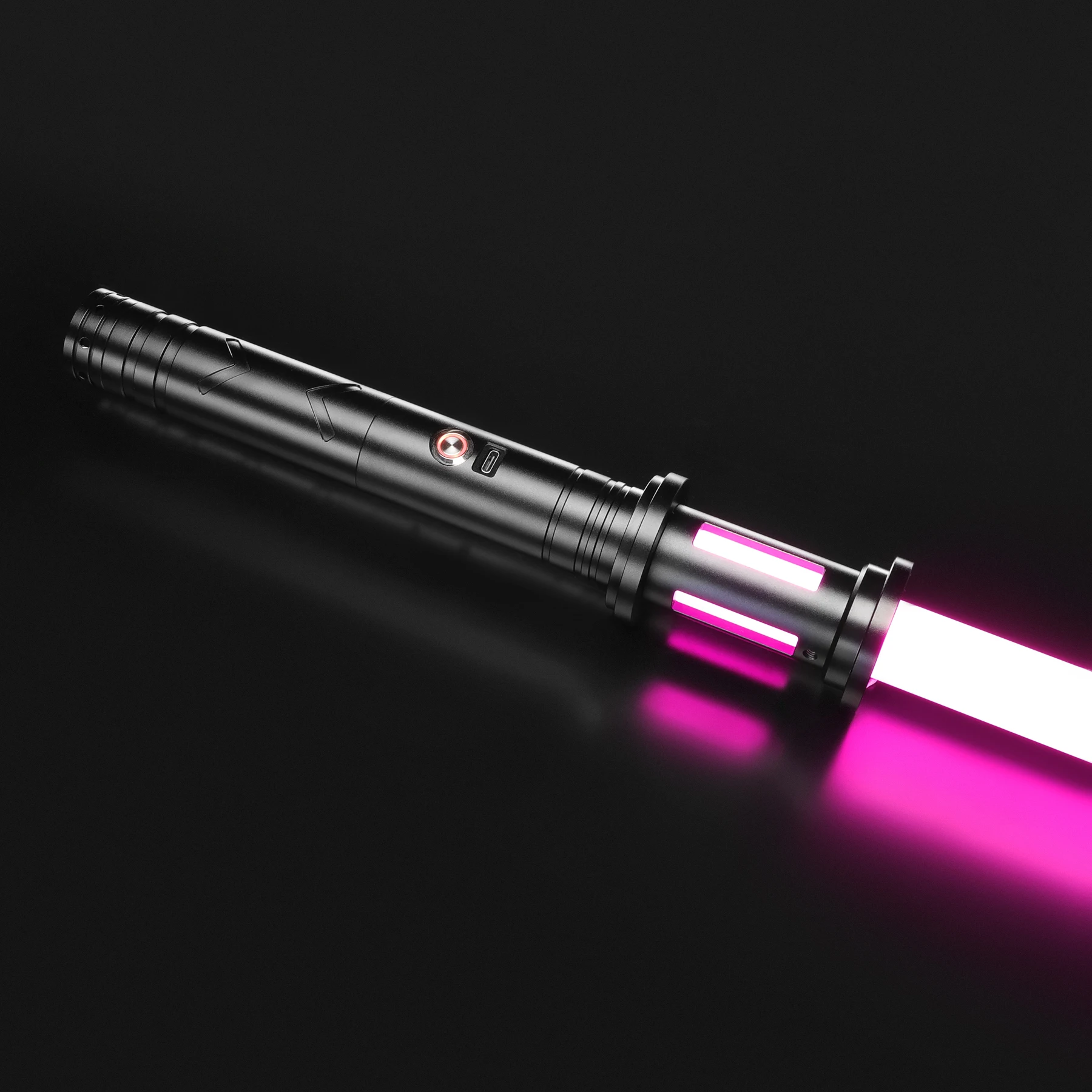 LGT Lightsaber RGB 12 zestawów dźwięk metalowy uchwyt miecz Jedi Sith Luke Light Saber Force FX ciężki Dueling zmiana koloru FOC zablokuj