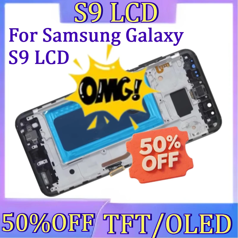 

For Samsumg S9 LCD New TFT/OLED Screen For Samsung Galaxy S9 LCD Display Touch Screen Digitizer with Frame