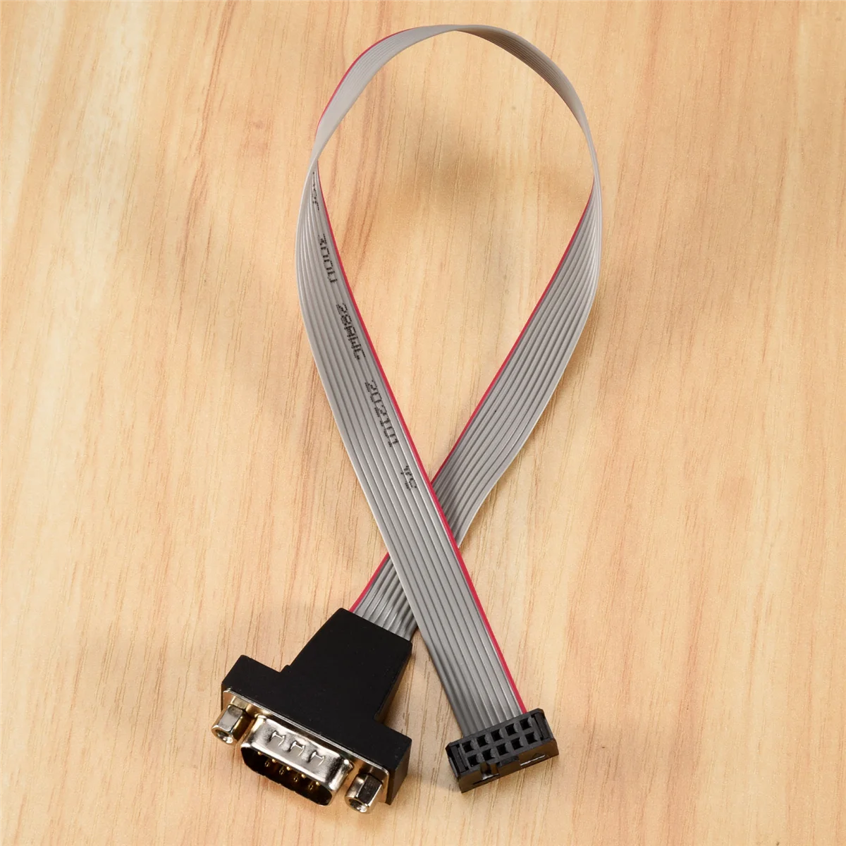 Pop DB9 RS232 To 10 Pin Ribbon Cable Connector Adapter Super Hot Le Connector Adapter