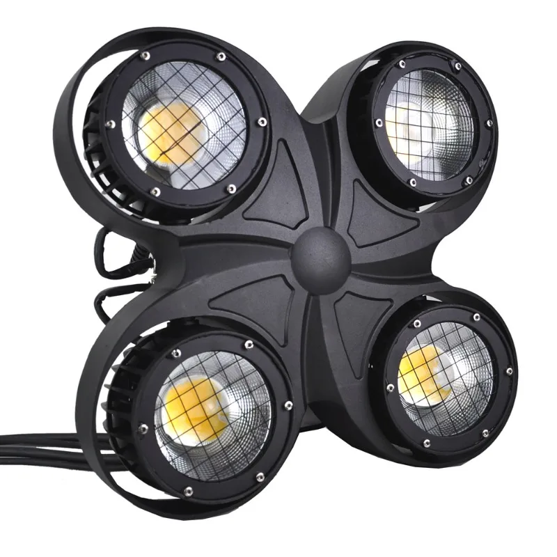 

Cold and white color mixing point control outdoor waterproof lighting aluminum alloy 4-eye viewing light