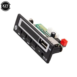 Bluetooth 5.0 compatible MP3 WMA WAV Decoding Board 5V 12V Wireless Audio Module USB TF FM Car Accessories