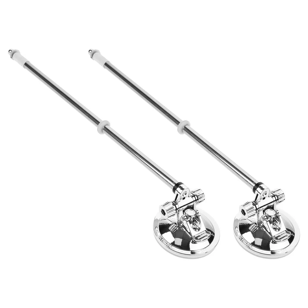 

2Pcs Car Flagpole Suction Mount Holder Fit Different Models Reliable Weatherproof Stylish Decorative Effect Small Flag Pole